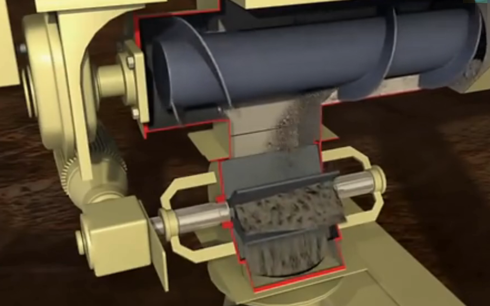 气力输送系统中除尘器的工作原理-动画视频